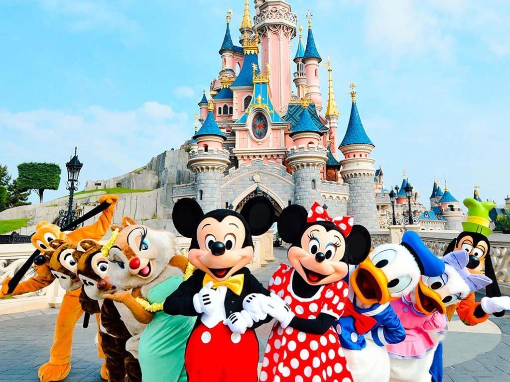 Sesame Duplex Disneyland Paris Netflix 6 Personnes Et 1 Bebe Avec Parking Apartment บายญี-โรแม็งวีเญร์ ภายนอก รูปภาพ