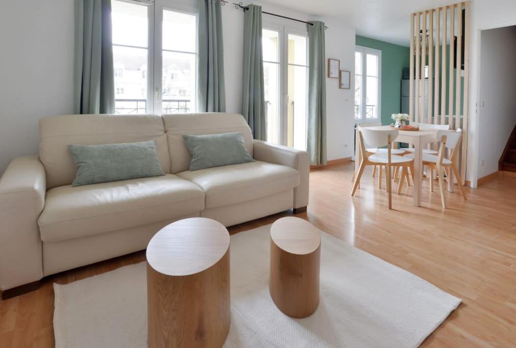 Sesame Duplex Disneyland Paris Netflix 6 Personnes Et 1 Bebe Avec Parking Apartment บายญี-โรแม็งวีเญร์ ภายนอก รูปภาพ
